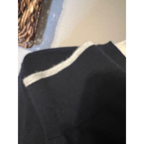 Naadam 100% Cashmere Sweater XL Navy Blue Crewneck Pullover $300 - Picture 3 of 10